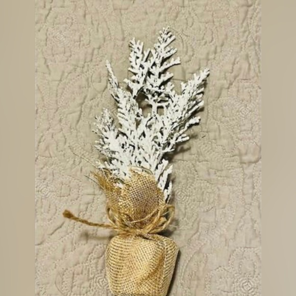 *Frosty Artificial Cedar Tree, 10” - Picture 5 of 6